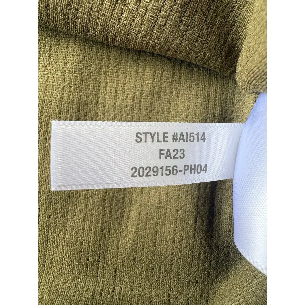 Madewell Olive Green Puff Sleeve Top L Cottagecore Boho Granola Whimsigoth